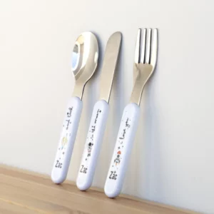 Cubiertos para bebé personalizados