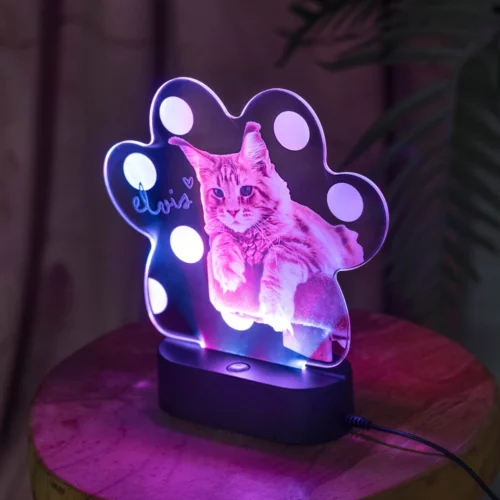 Lámparas personalizadas con base de plástico