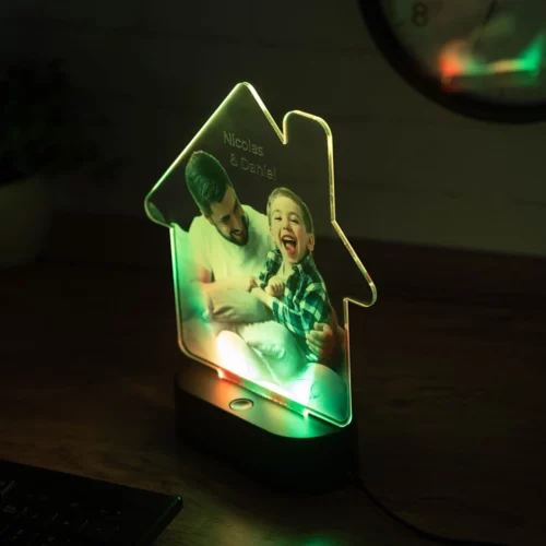 Lámparas personalizadas con base de plástico