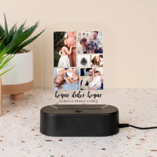 Lámparas personalizadas con base de plástico