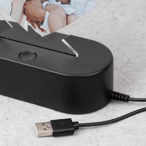 Lámparas personalizadas con base de plástico