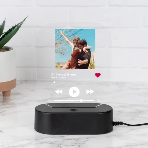 Lámparas personalizadas con base de plástico