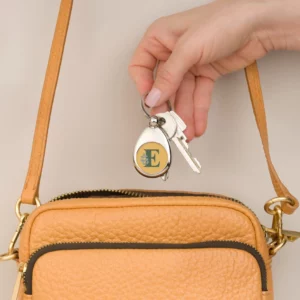 Llavero personalizado con moneda para carro