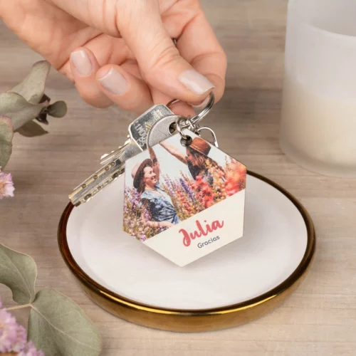 Llaveros de madera personalizados