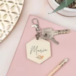 Llaveros de madera personalizados
