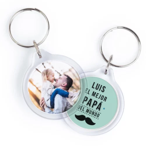 Llaveros de metacrilato personalizados