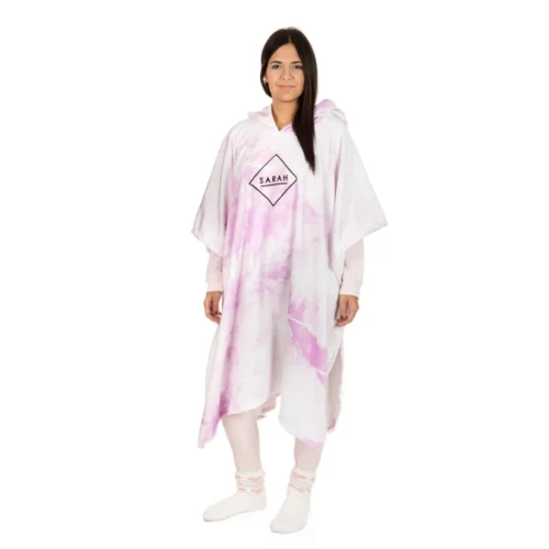 Manta poncho personalizada