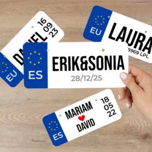 Matrículas personalizadas