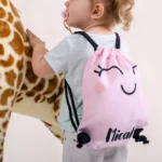 Mochila de cuerdas infantil personalizada