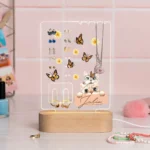Organizador de joyas personalizado luminoso