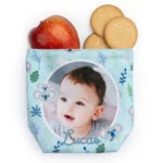 Porta snacks reutilizable personalizado de tela