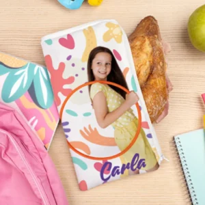 Portabocadillos reutilizable ecológico personalizado