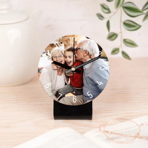 Reloj de mesa personalizado