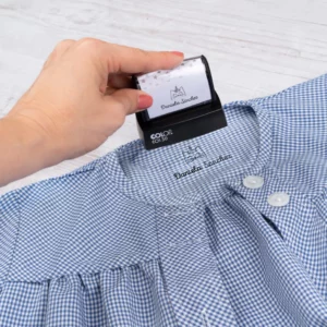 Sellos personalizados para marcar ropa