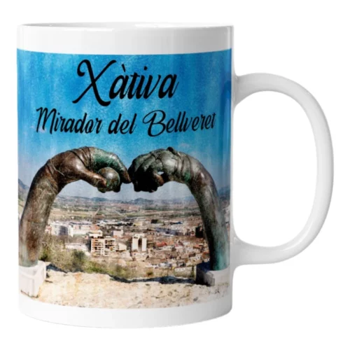 Taza Acuarela Mirador de Bellveret