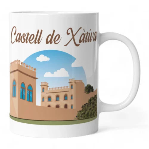 Taza Dibujo Xàtiva Castell