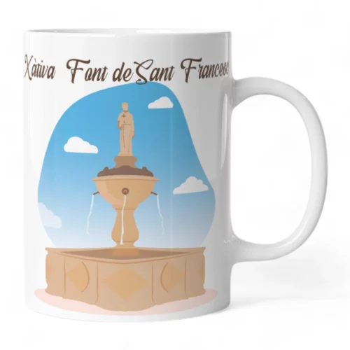 Taza Dibujo Font de Sant Francesc