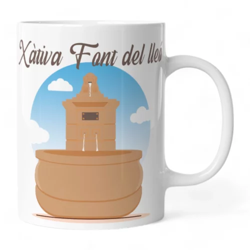 Taza Dibujo Font del Lleó