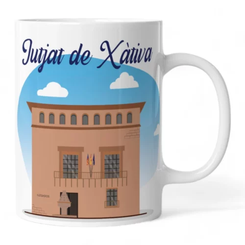 Taza Dibujo Xàtiva Jutjat