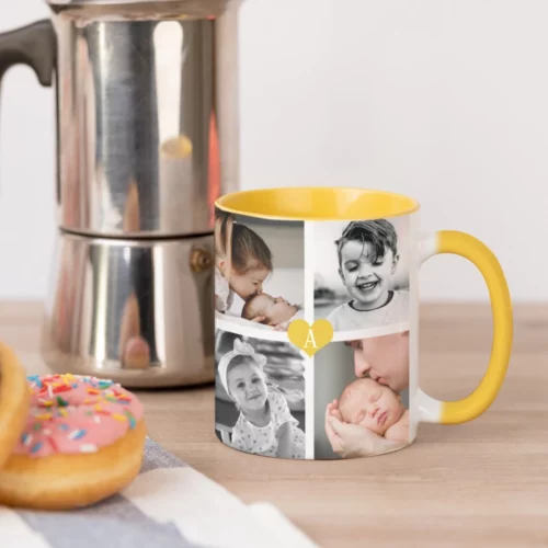 Taza de cerámica personalizada