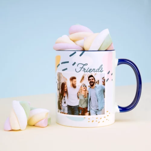 Taza de cerámica personalizada