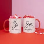 Taza de cerámica personalizada