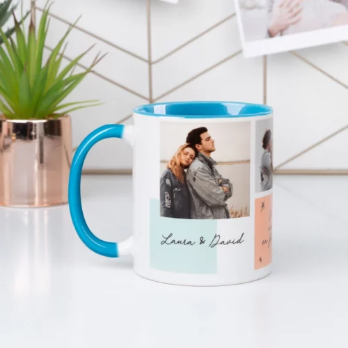 Taza de cerámica personalizada