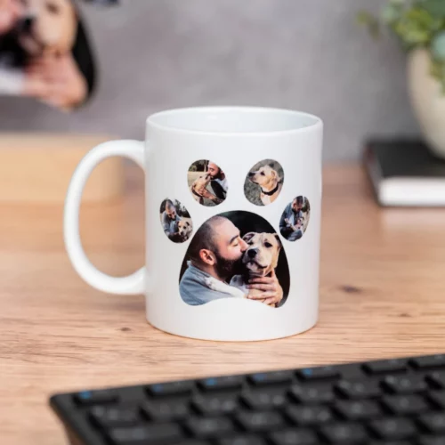 Taza de cerámica personalizada