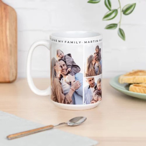 Taza de cerámica personalizada