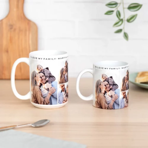 Taza de cerámica personalizada