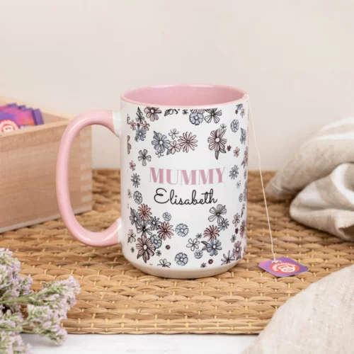 Taza de cerámica personalizada