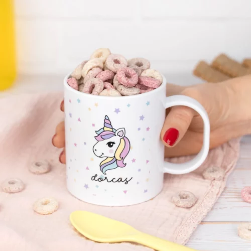 Taza personalizada plástico irrompible