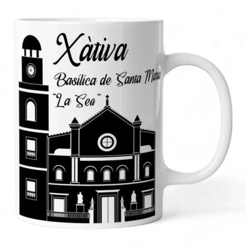 Taza Silueta Basílica de la Seo