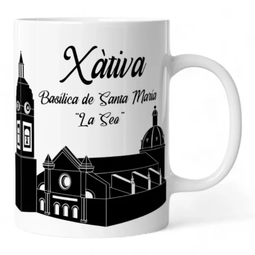 Taza Silueta Basílica de la Seo