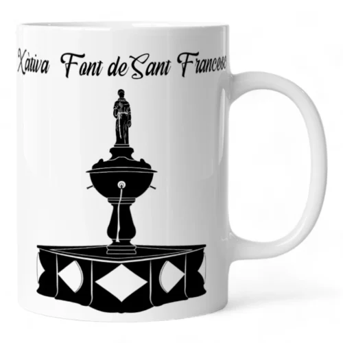 Taza Silueta Font de Sant Francesc