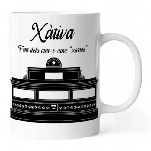 Taza Silueta Font dels 25 Xorros