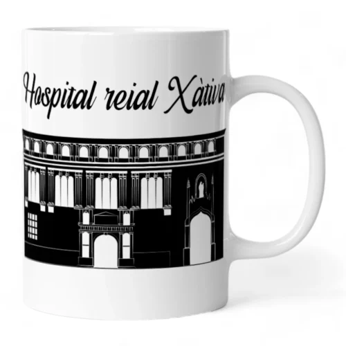 Taza Silueta Xàtiva Hospital Reial