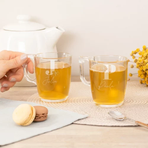 Taza de té personalizada