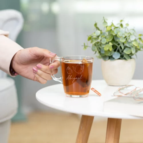 Taza de té personalizada