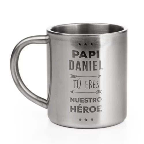 Tazas de acero personalizadas