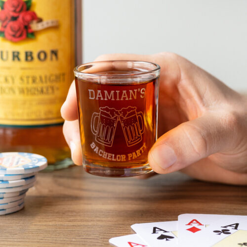 Vasos de chupito personalizados