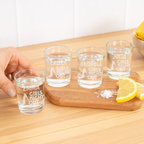 Vasos de chupito personalizados