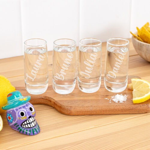 Vasos de chupito personalizados