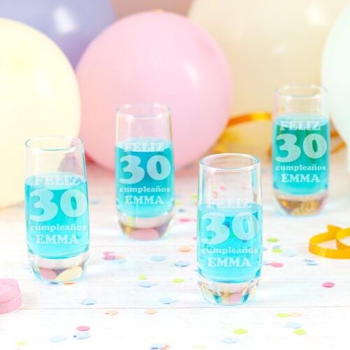 Vasos de chupito personalizados