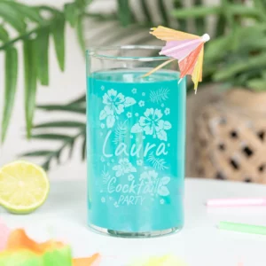 Vaso de cóctel personalizado