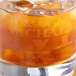 Vaso de whisky personalizado