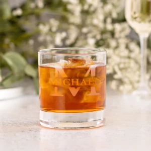 Vaso de whisky personalizado