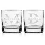 Vaso de whisky personalizado