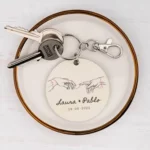 Llaveros de madera personalizados