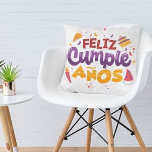 Cojín personalizado Cumpleaños